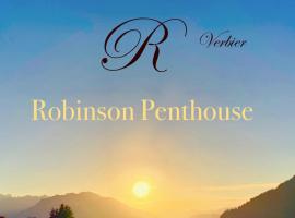 New, Luxurious and Central Art Penthouse、ヴェルビエのホテル