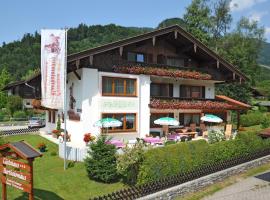 Gästehaus Bartholomäus, ski resort in Oberwössen