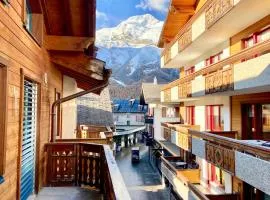 Saas-Fee renovated flat in center of the village