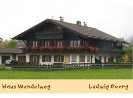 Haus Wendelweg, hotel em Unterwössen