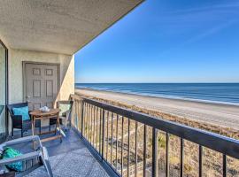 Luxury Myrtle Beach Condo Oceanfront with Hot Tub!, hotell i Myrtle Beach