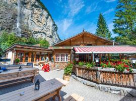 Camping Jungfrau, luxuskemping Lauterbrunnenben