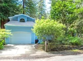 Blue Cherry! Redwoods! BBQ Grill! Fire Table! Ping Pong! Fast WiFi!! Dog Friendly!