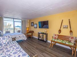 Updated South Asian Inspired Ocean View Condo Landmark Resort 811, apartment in Myrtle Beach