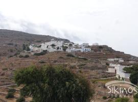 Comfy Room with Adorable View, hotel en Síkinos