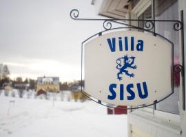 Villa Sisu, puhkemajutus sihtkohas Överkalix