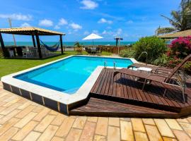 Casa a beira mar com 4 suites e muito conforto, hotel perto de Ilha de Santo Aleixo, Porto de Galinhas