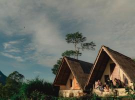 Alengkong Double View, cabaña o casa de campo en Kintamani