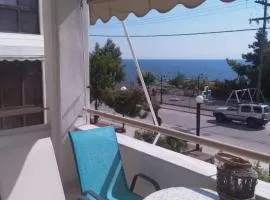 Seaview to Olympus, sunny, cosy apartment