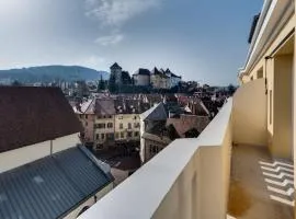 Le Panoramique - 75 sq m apartment with balcony in the heart of Annecy