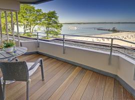 fewo1846 Intermar - At the beach - luxuriöses Studioapartment mit Balkon und Meerblick im 2 OG โรงแรมในกลึคส์บวร์ก