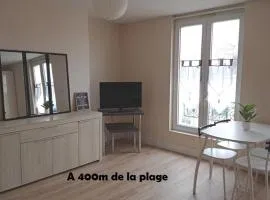 Appartement lumineux, 400m de la plage.