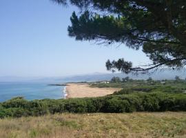 Tzanetos Seaside, hotell i Kyparissia