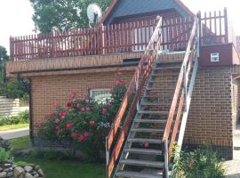 Apartment Usedom 3, hotel with parking in Welzin