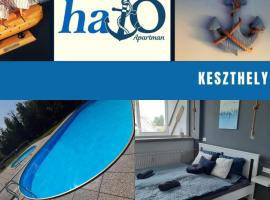 haJÓ Apartman, hotelli, jossa on uima-allas kohteessa Keszthely