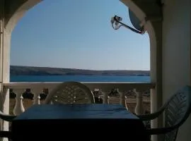 Apartment in Kustici with sea view, terrace, air conditioning, Wi-Fi (4847-3)