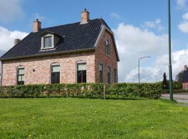 Fisherman s house near the Lauwersmeer, loma-asunto kohteessa Zoutkamp