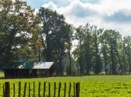 Special tent lodge with dishwasher, in Twente, tented camp a Buurse