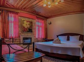 Aggelon Katafygio, hotel Aszprángeliben