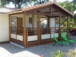 chalet avec piscine