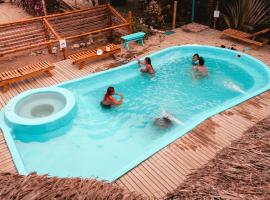El Zoo Hostel, Bar & Pool, hotel em Palomino