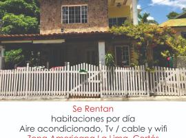HOTEL CASA BONITA LA LIMA SAN PEDRO SULa, hotel v destinaci La Lima