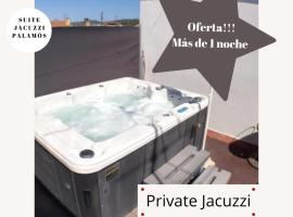 Nueva suite jacuzzi relax beach & mountain, B&B in Palamós