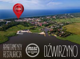 Apartamenty Mesa Grill Restaurant Cafe, loma-asunto kohteessa Dźwirzyno