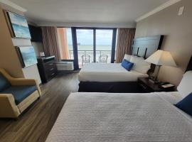 Direct Oceanfront Suite Caravelle Resort 615 Sleeps 4 Guests, villa in Myrtle Beach