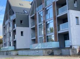 Nowoczesny Apartament z widokiem na jezioro, hospedaje de playa en Charzykowy