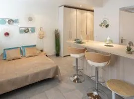 Studio climatisé à 50m des plages