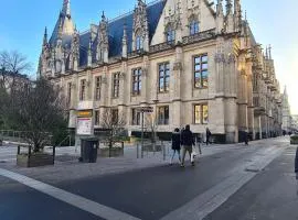 Rouen hyper centre ville Palais de Justice