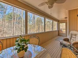 Less Than 1 Mi to Lake Hot Springs Village Escape with Deck