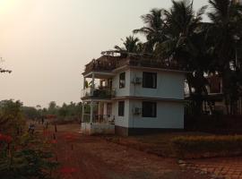 Prime, sea view, secure, one bedroom apartment, hotel in Agonda