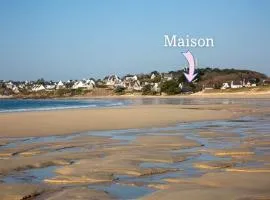 Maison à 20 mètre de la plage vue sur Mer