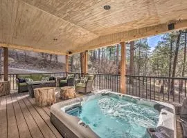 Ruidoso A-Frame Cabin about 1 Mi to Grindstone Lake!