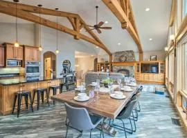 Dock, Hot Tub and Game Room Luxe Lake Latoka Home