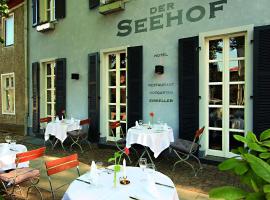 Der Seehof Rheinsberg、ラインスベルクのホテル