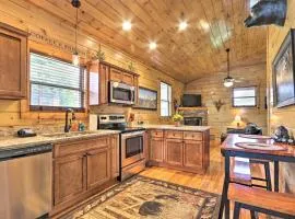 Rustic Pigeon Forge Cabin with Hot Tub Near Town!