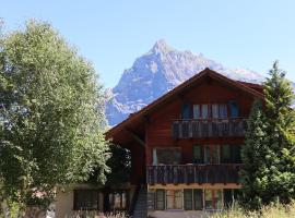 Harri's BnB in Kandersteg, Ferienwohnung，坎德施泰格Gasteretal附近的飯店