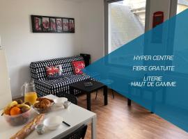 HYPER CENTRE - WIFI FIBRE GRATUIT - JERGWELOH - Le Londonien, hotel a Caen