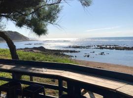 Saint-Jean-de-Luz, plage d'Erromardie charmant T3