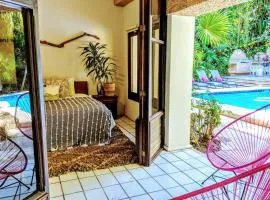 Steps to Ocean Huge Beach Villa Private Pool in Exclusive Fase 1 Playacar