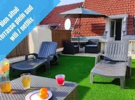 Joli petit T2 terrasse proche du phare