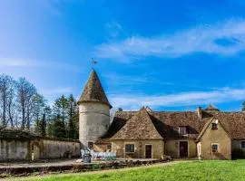 Castle in le Veurdre near Route Compostella