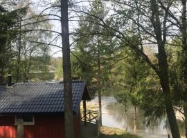 Nye hytta,Holmfoss/Kvelde, chalet in Larvik