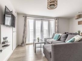 2 BED & 2 BATH COSY APARTMENT SLOUGH- FREE PARKING, holiday rental in Slough
