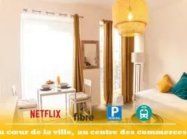 Studio centre ville parking