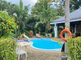 Chalets de Palma, hotell i La Digue