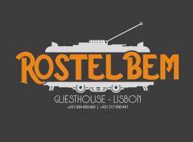 Rostelbem Guesthouse Lisbon, auberge de jeunesse à Lisbonne